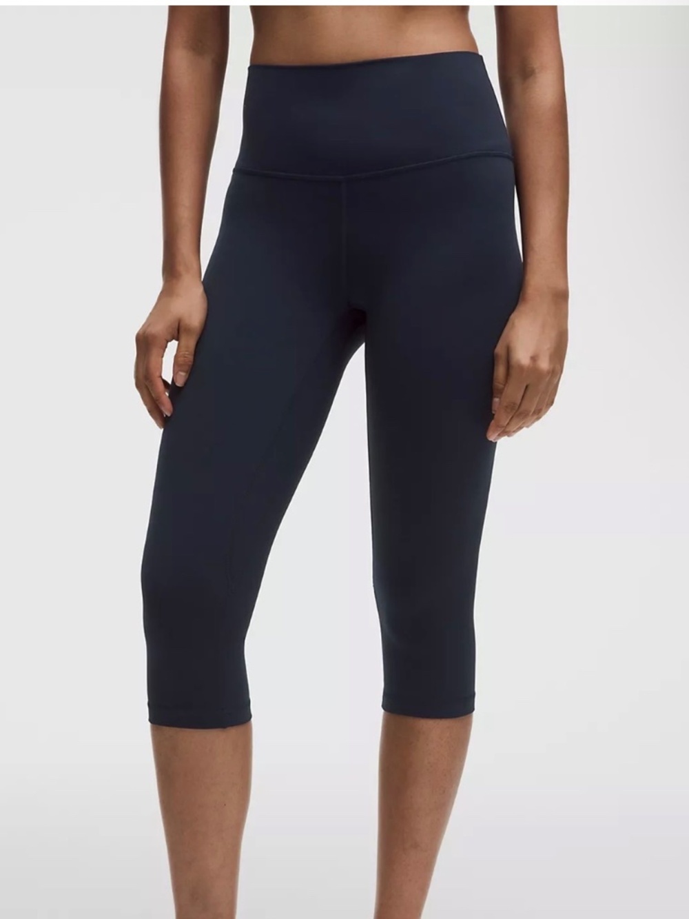 Lululemon Align High-Rise Crop 21 Inch Leggings Size 0 Navy